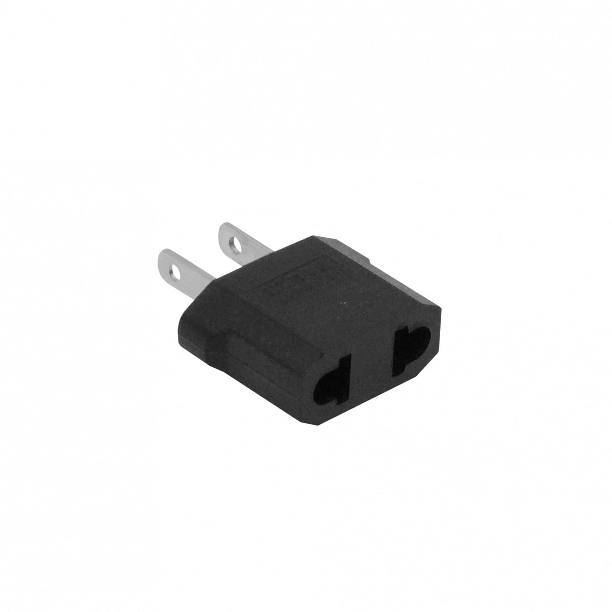 ADAPTAMEUS Adaptador de enchufe sin certificación ni conexión a tierra de clavija chilena europea a toma americana estadounidense