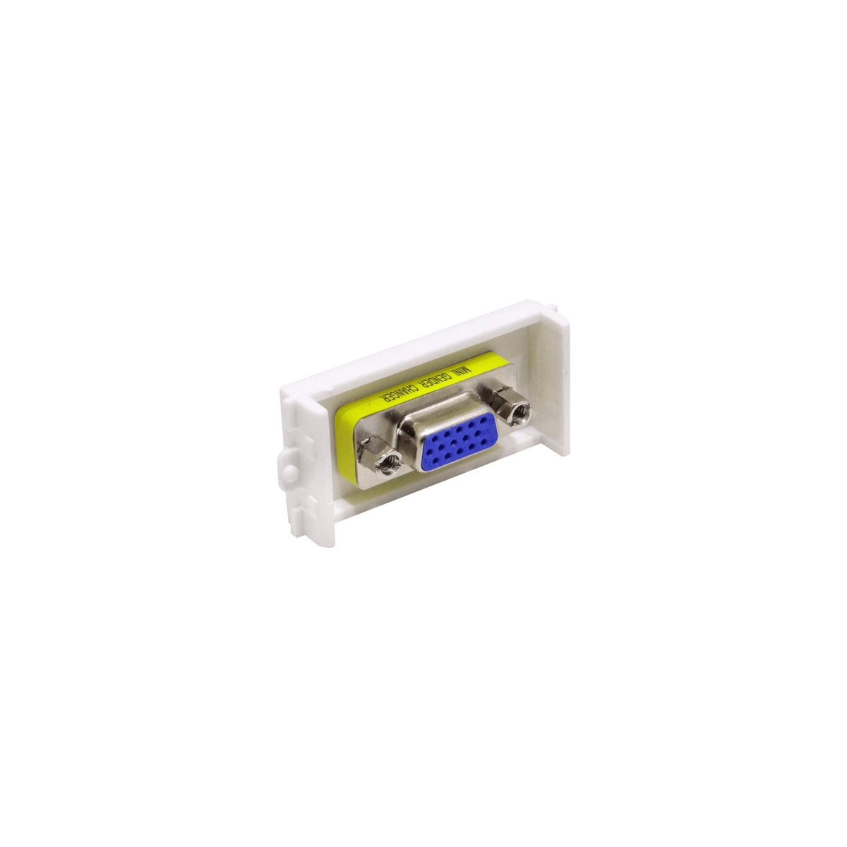 FQVV Adaptador VGA-HH DB15-Hembra-Hembra DE-15/HH 2-HD15-3-Hileras para-FQ1-FQ2-FQ3