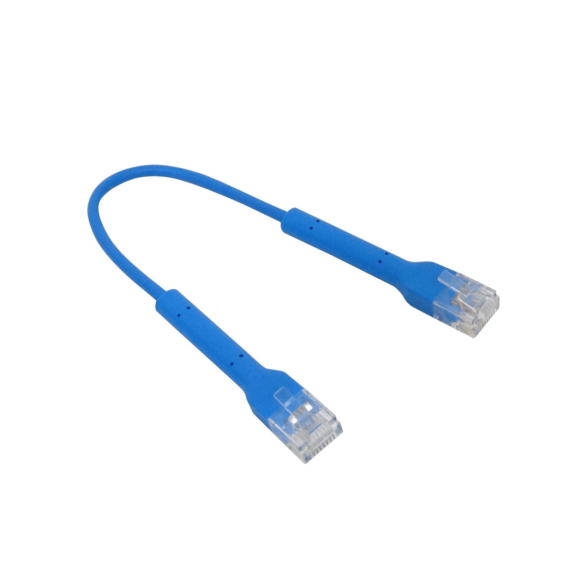AUP-01. Latiguillo de red azul de 10 cm con conectores RJ45 Cat6 de 0,1 m U-Cable-Patch-RJ45-BL U-CABLE-PATCH-RJ45-BL-50 UBIQUITI