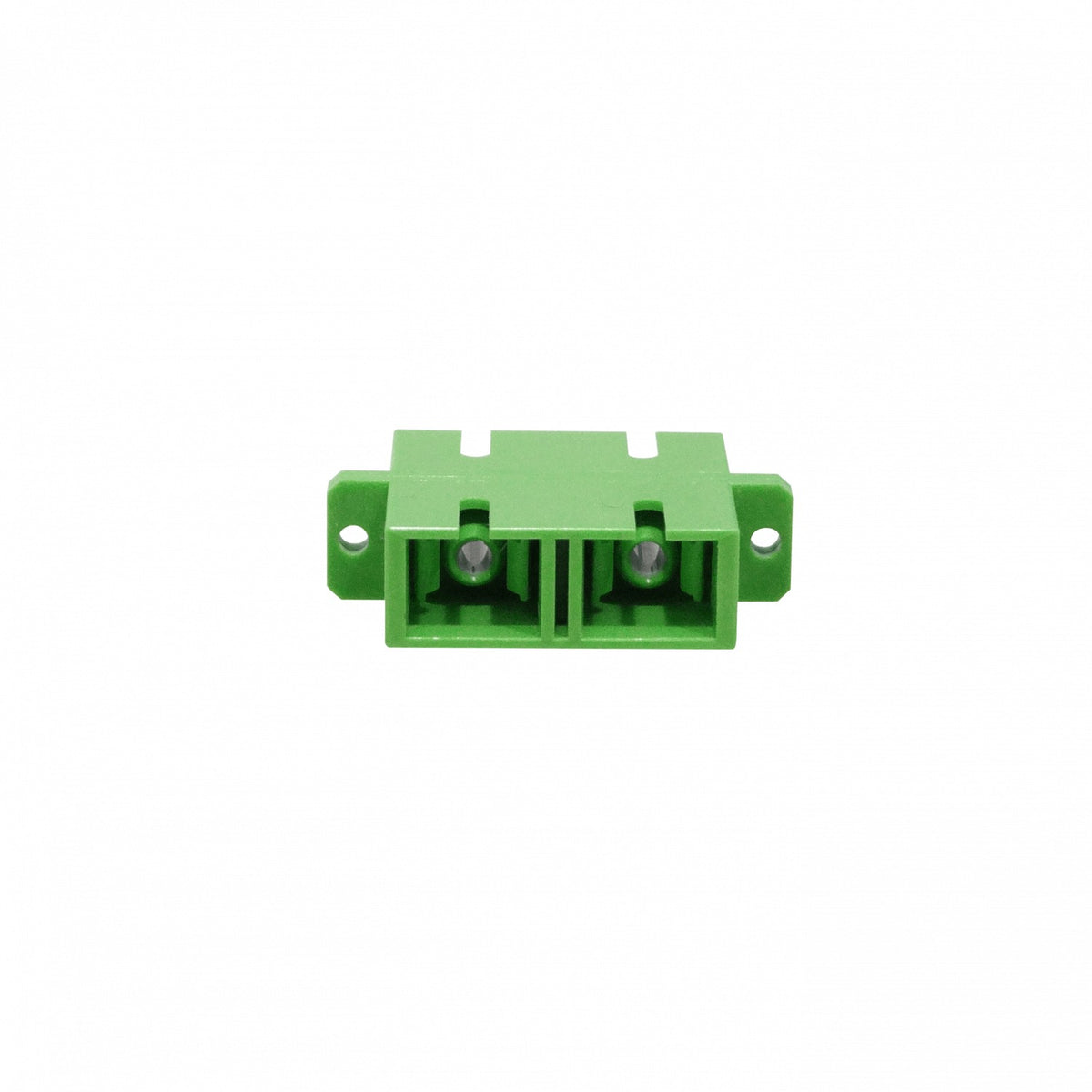 FASCDA SC-SC Verde/APC SM DX-Duplex Acoplador de Fibra Adaptador para Panel-Frontal/Caja