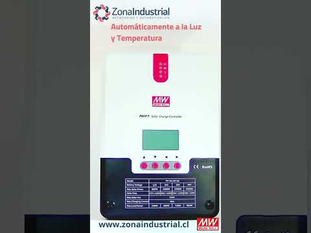 Controlador de carga solar MPPT 60A, voltajes 12,24,36,48V Serie PV-ML