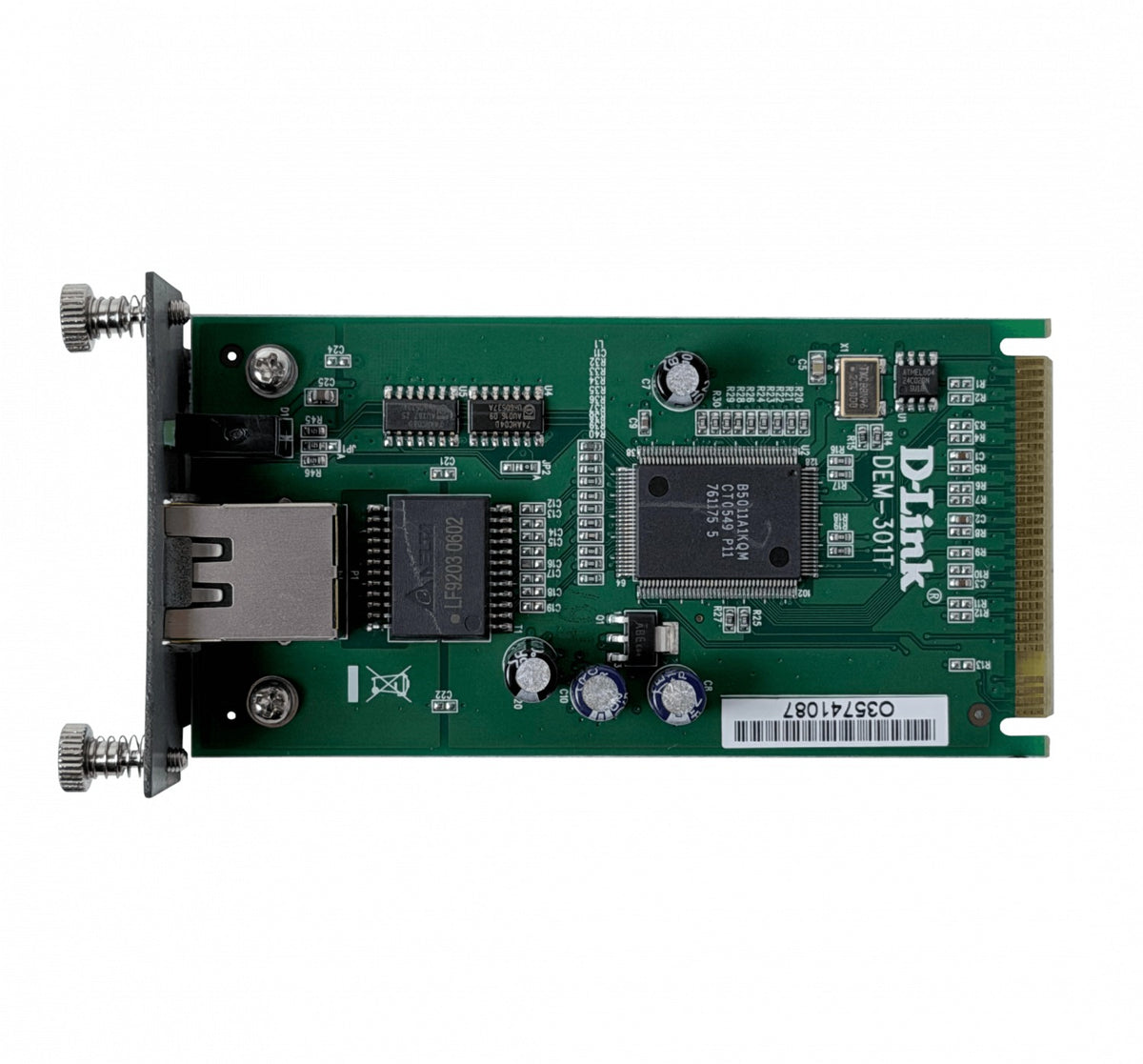 DEM-301T D-LINK TRANSCEPTOR MODULAR PARA RANURA COBRE 1000MBPS