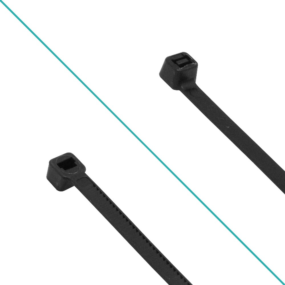 CV-44N Paquete de 50 Unidades Sujetacables de Nailon Negro 400x4.8mm Brida Plástica 4.8x400mm