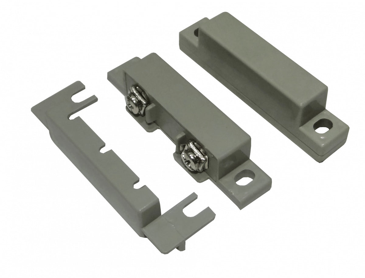 DS-GRIS1 BESTKEY GRIS GRANDE MAGNÉTICO CONTACTO 2 Hilos SIN-CABLE-INCLUIDO