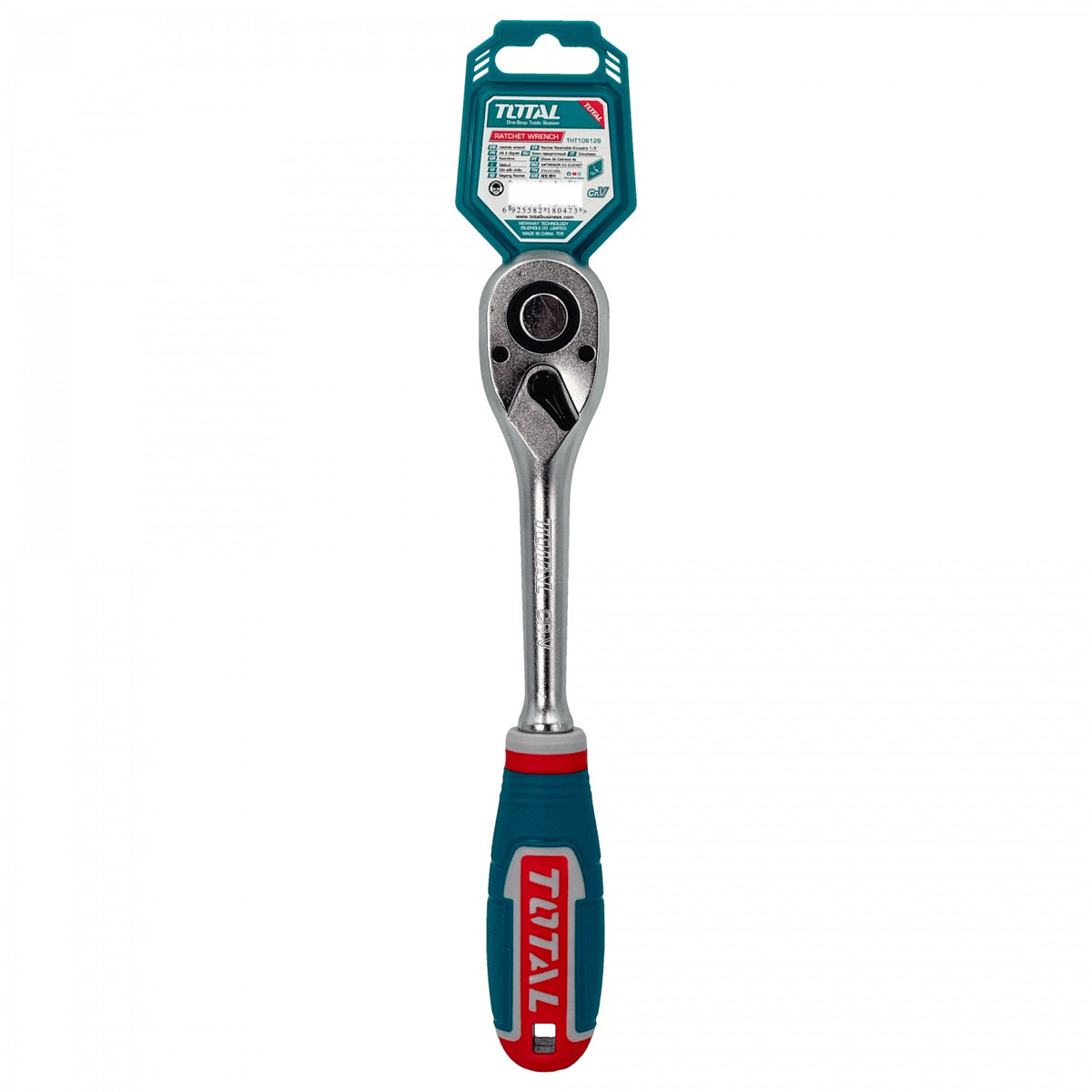 CHICHARRA-T TOTAL Mango Articulado 1/2 Pulgada 45 Dientes Longitud 260mm Acero CR-V