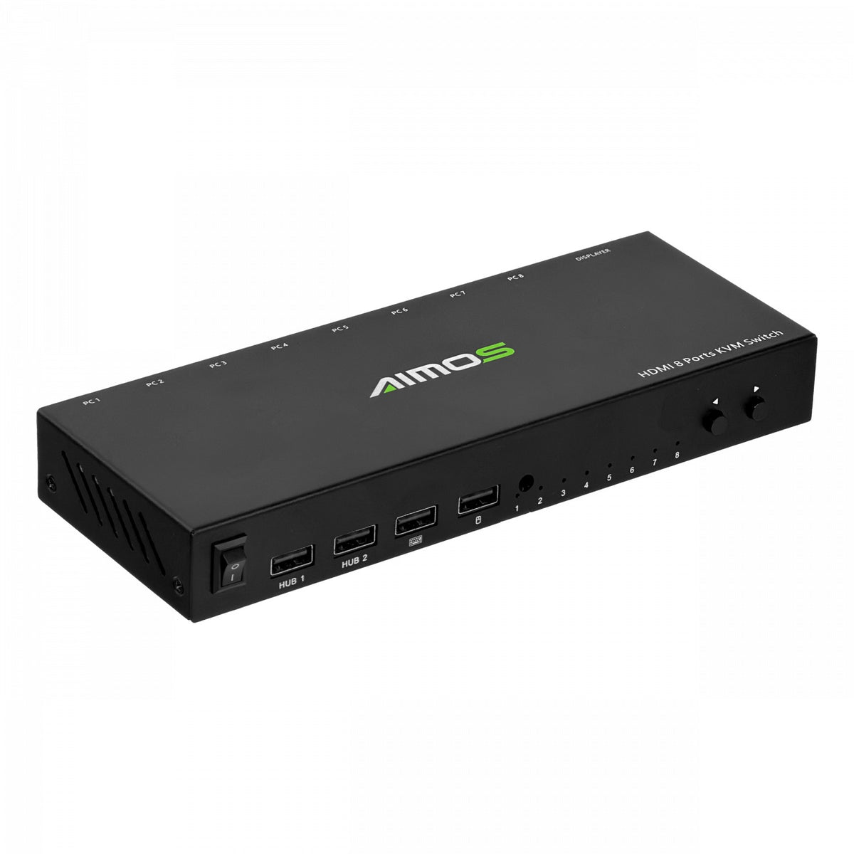 HKVM-8. Conmutador 8 puertos HDMI-USB incluye 8-USB2.0 manejo necesita-5V Inalámbrico+Control-1 4K 2160p 30Hz