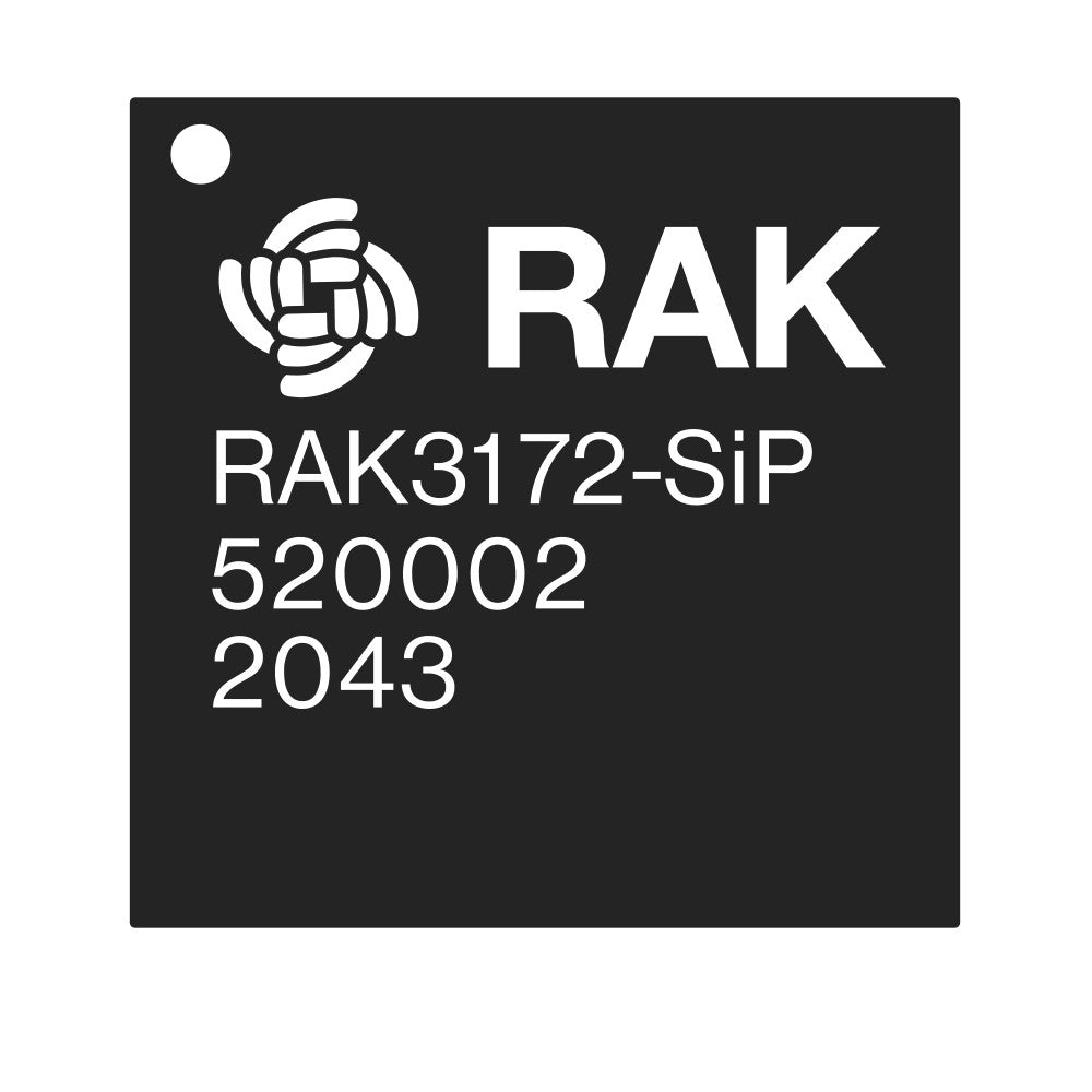 RAK3172-SiP STM32WLE5 SiP Module for LoRaWAN - Bajo consumo (LP)