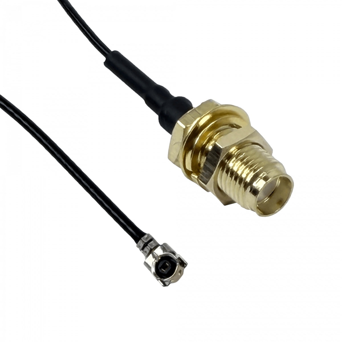 CA-UFLSJ Cable .SMA-Hembra con tuerca U.FL(IPX) 13 centímetros