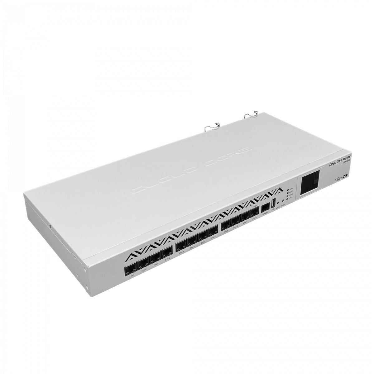 CCR1016-12G MIKROTIK Req-cabl 16-1.2GHZ 12-1000 1-USB 1-RS232-DB9 L6 2GB LCD-TOUCH