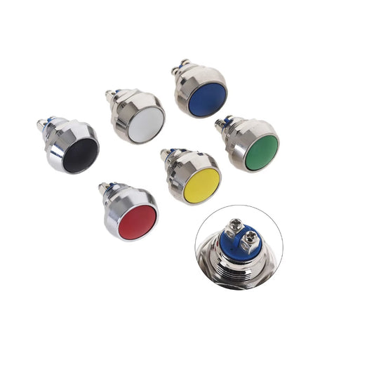 Pulsador Metálico 3-220V 3A