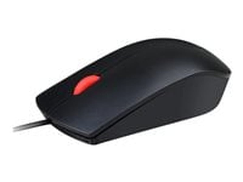 Lenovo Essential Optical Wired USB Mouse Black