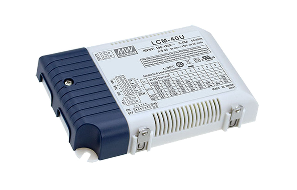 Driver LED plástico corriente PFC opcional DALI DALI-2 40W LCM-40 - DA2- DALI2