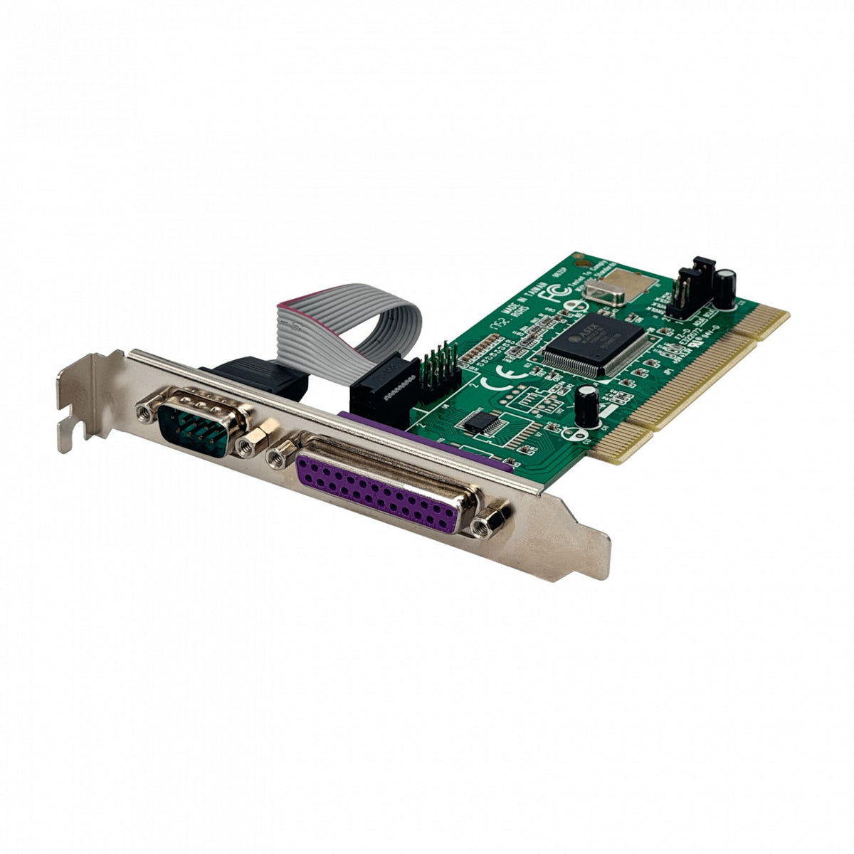 PCI2S1P Tarjeta PCI CH353L con 2 Puertos Serie/DB9-Macho/RS232 y 1 Puerto Paralelo/DB25-Hembra