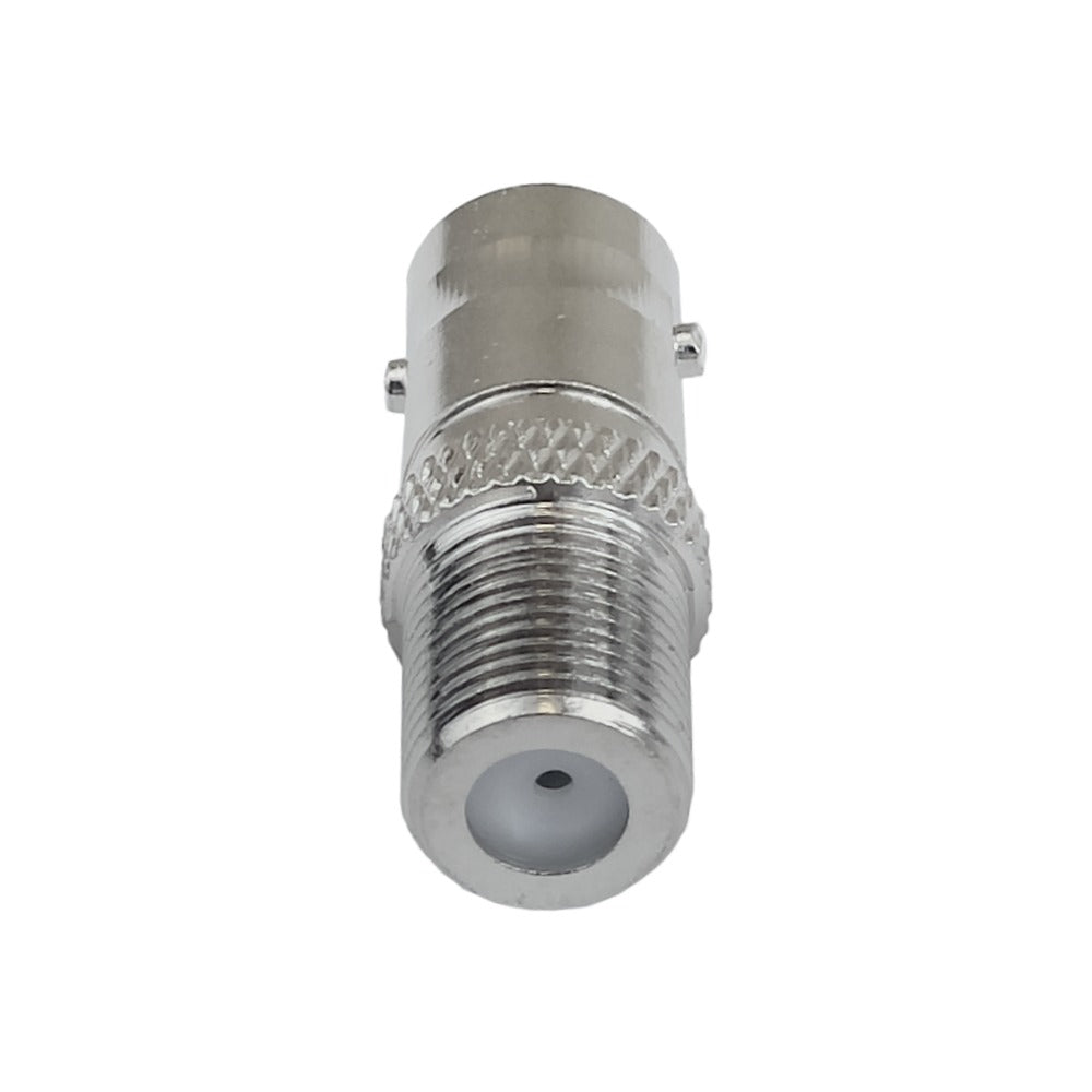 FHBH Adaptador coaxial de acople hembra F a hembra BNC