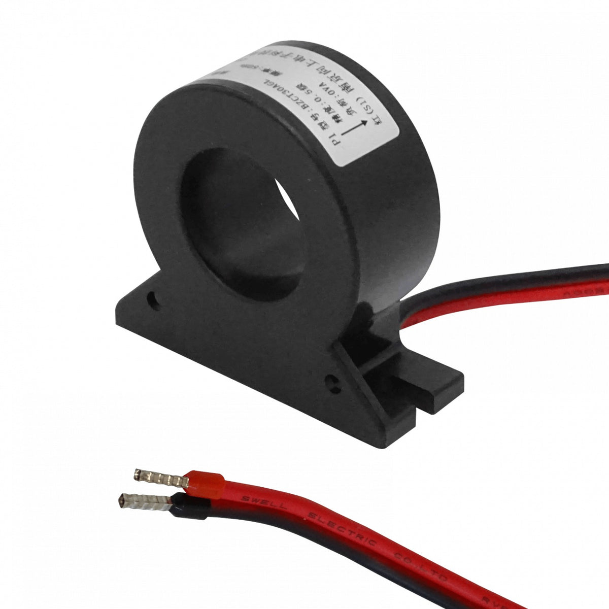 CT5-100 Transformador de corriente 100A/5A clase 0,5 diámetro interior 23mm exterior 50mm paso único de cable