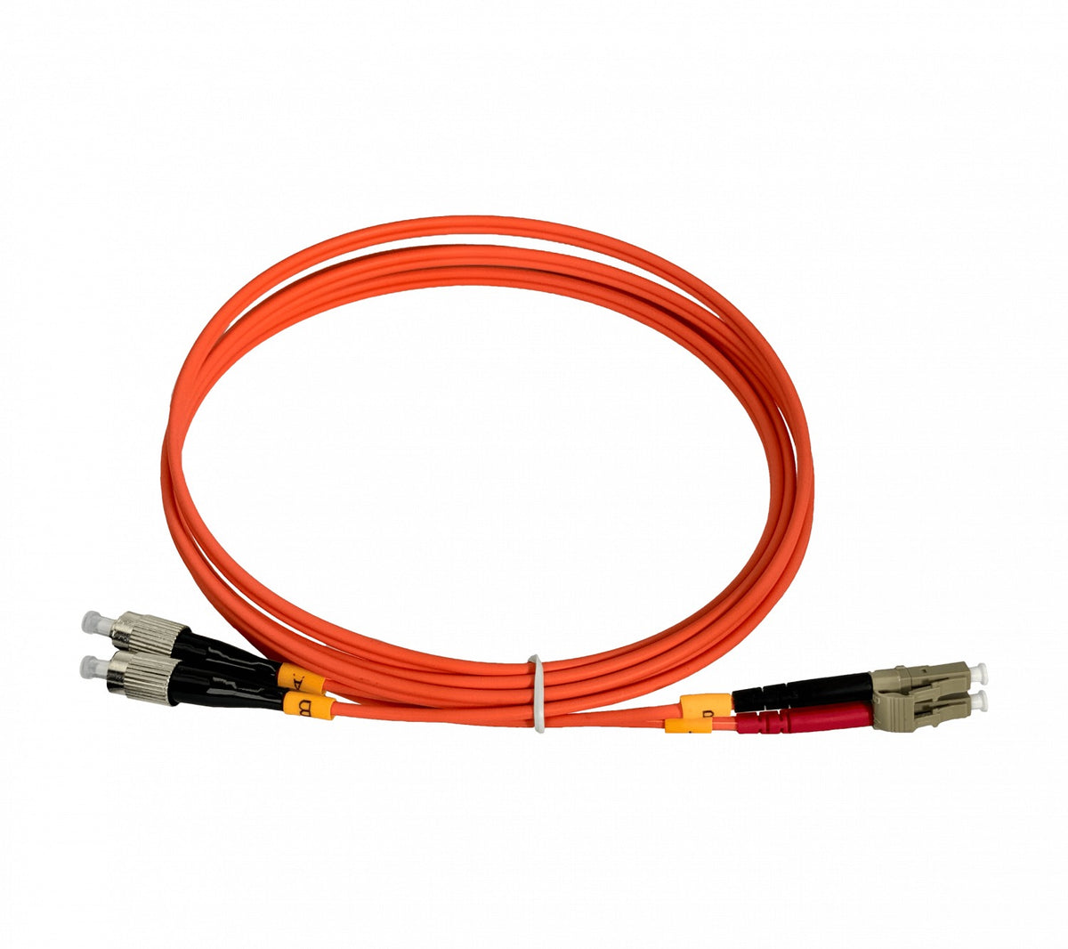 JFMLF2 Latiguillo de fibra óptica dúplex multimodo OM1 LC-FC 62.5/125µm LSZH 2 metros