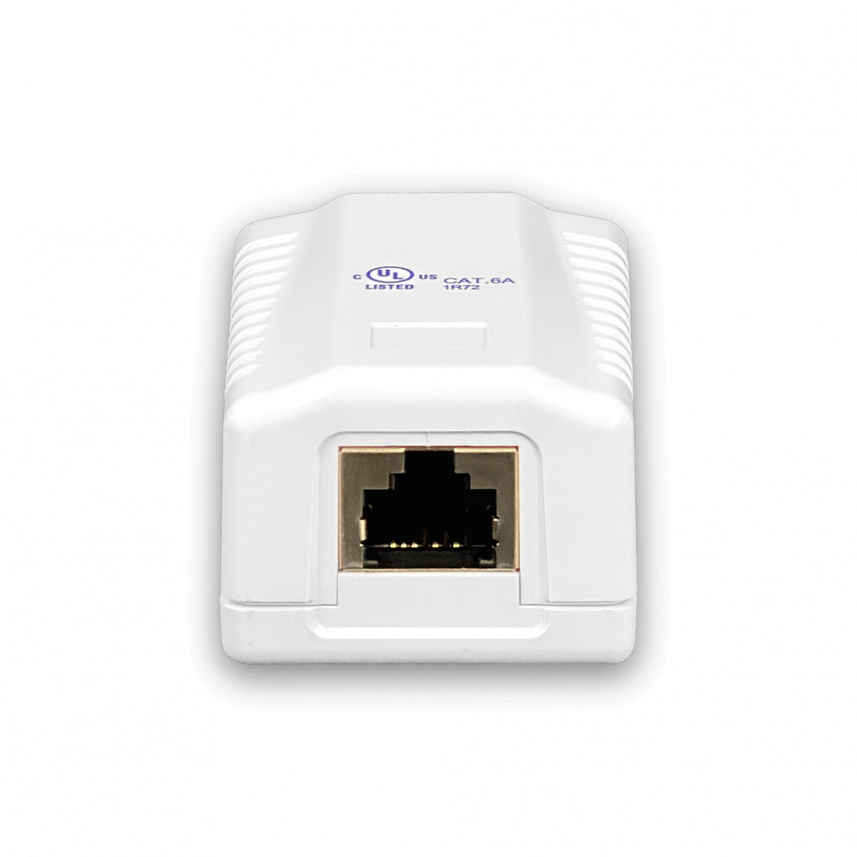 RST-CAT6A LINKMADE Conector hembra 1-RJ45 Cat6a Apantallada Blanca C6A Punchable