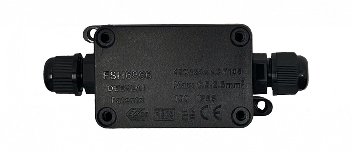 CP-IP66 Caja de conexiones copla 24A 450V AWG24-10 IP66 3x0,5-2,5mm2