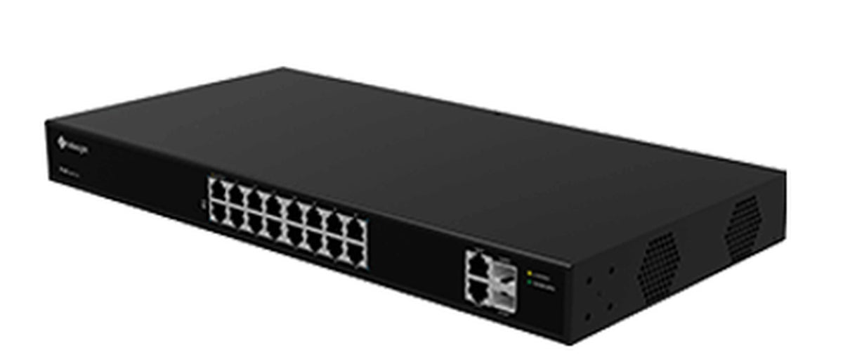 Switch PoE Milesight MS-S0424-GF 24x10/100Mbps + 2xGigabit + 2xSFP | 400W