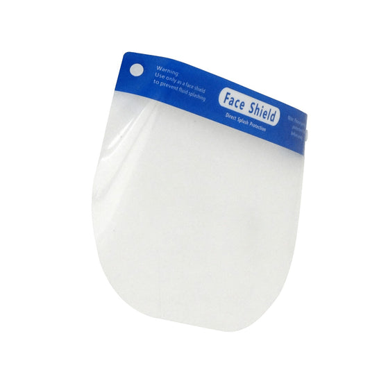 FACE-SHIELD Protector Facial de Polietileno HDPE con Visibilidad Amplia +180º Modelo SX-2020