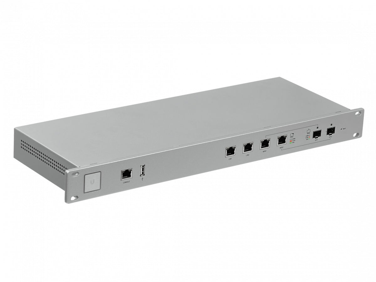 USG-PRO-4. UI UniFi 2-1000-LAN 2-SFP-Combo-WAN Console-RJ45/USB Router Rack USG-PRO-4-EU. UBIQUITI