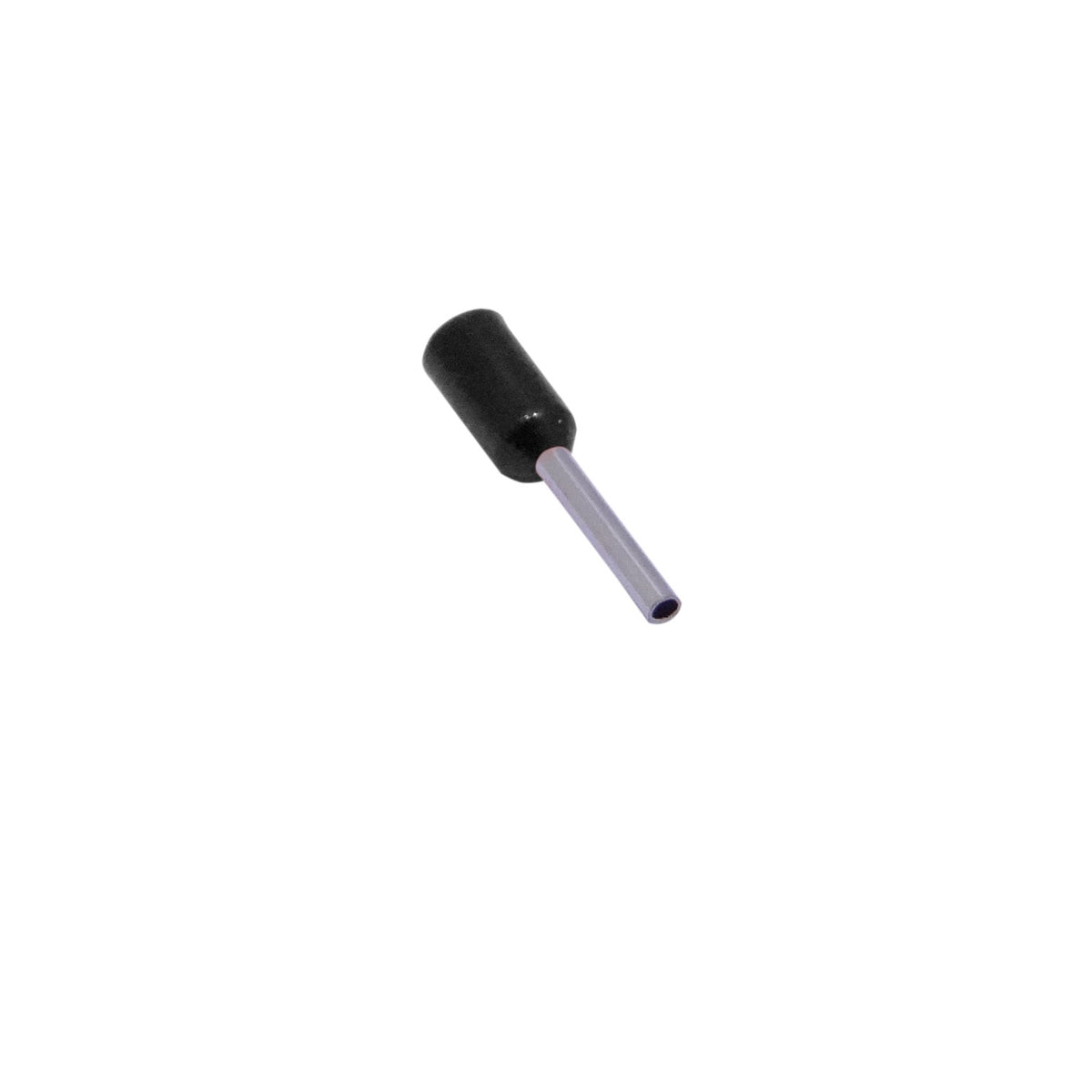 E0508-N Negro 0,5mm2 8/14mm 100 piezas AWG22 Terminales Aislados Engarzables tipo Ferrules
