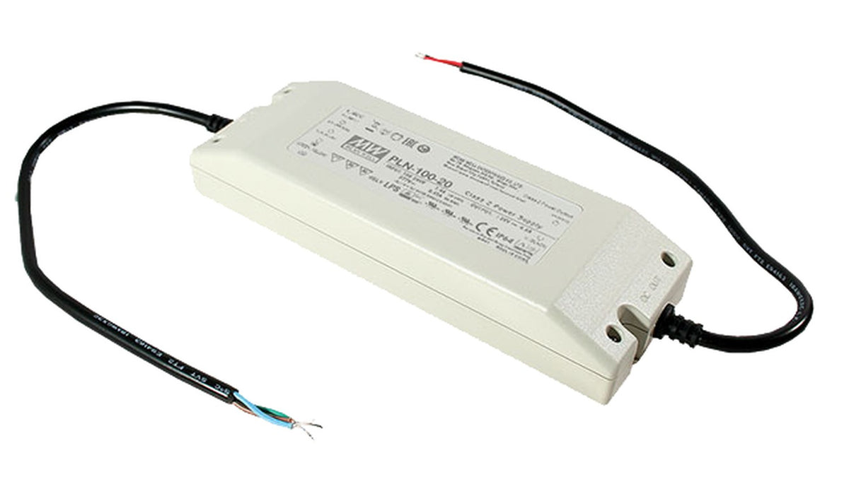 Driver LED plástico voltaje PFC 100W PLN-100 - 24V