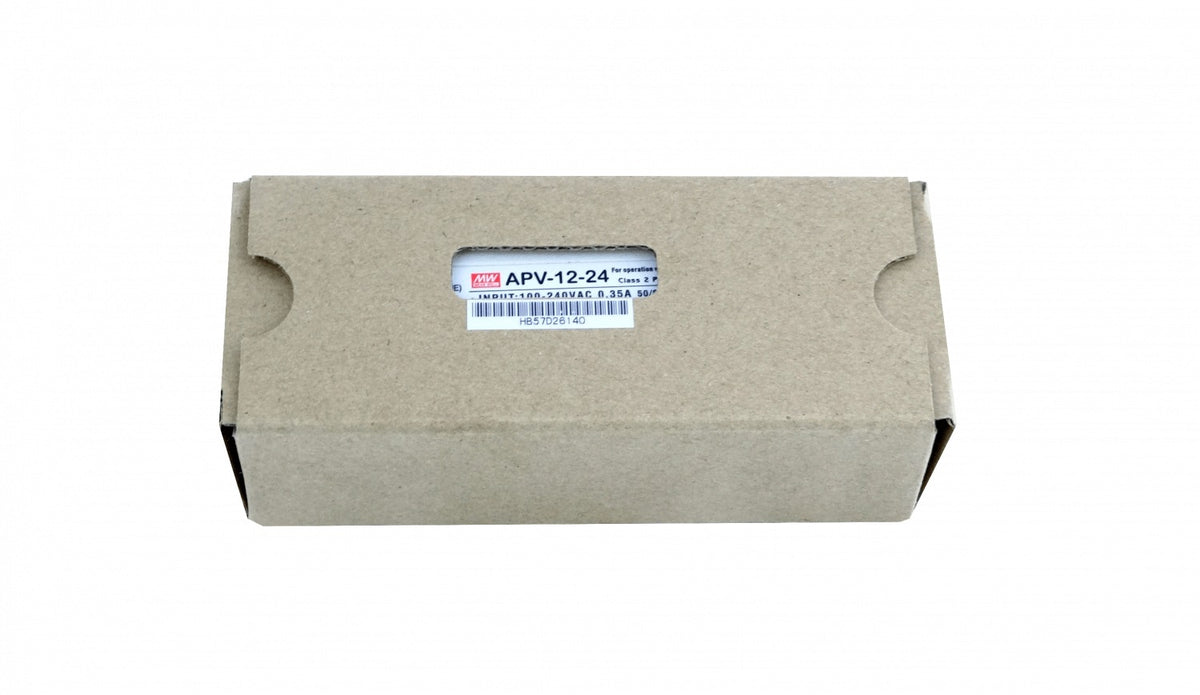 APV-12-24 MEANWELL Fuente de Alimentación 24V 12W 0,5A 100-240VAC Carcasa Plástica IP30 Hermética