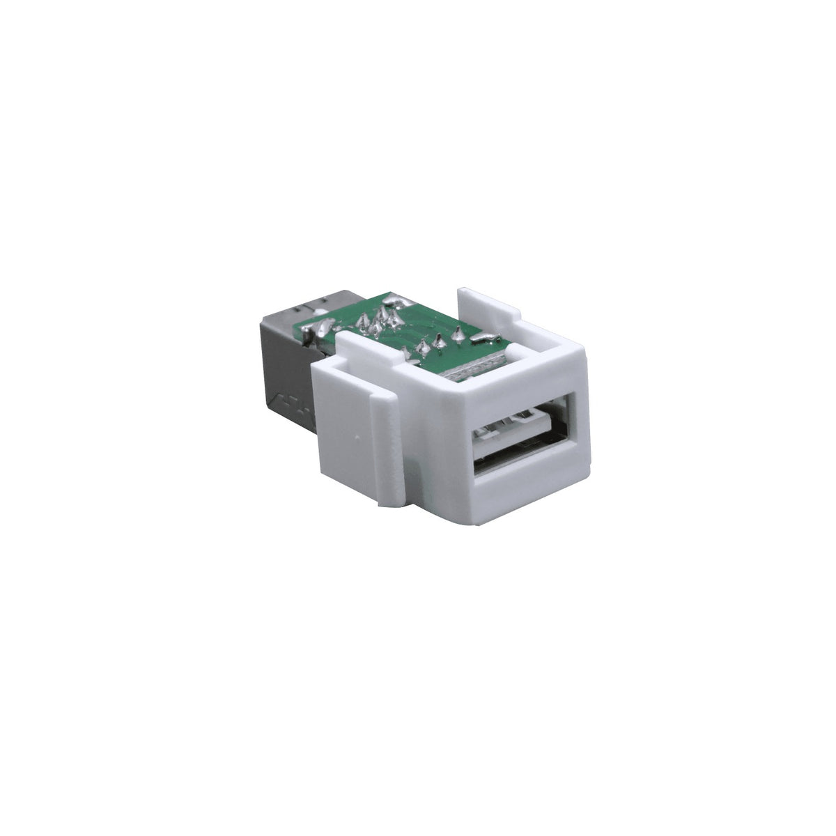 KUAB Acoplador Keystone Hembra A-B USB-USB Hembra A-Pasante