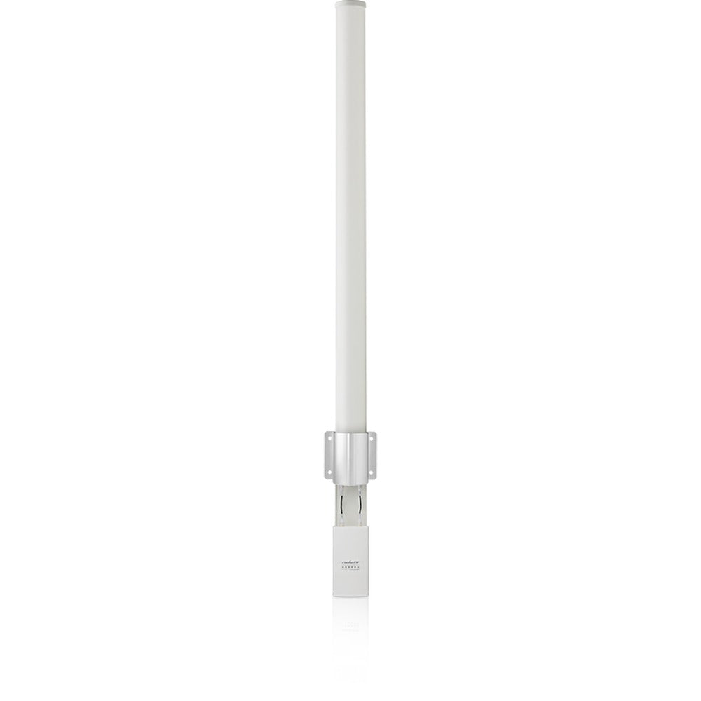 AMO-2G13. Antena omnidireccional UI de 13 dBi, 2,4 GHz, 2x2 MIMO, con 2 conectores RP-SMA macho/hembra, UBIQUITI