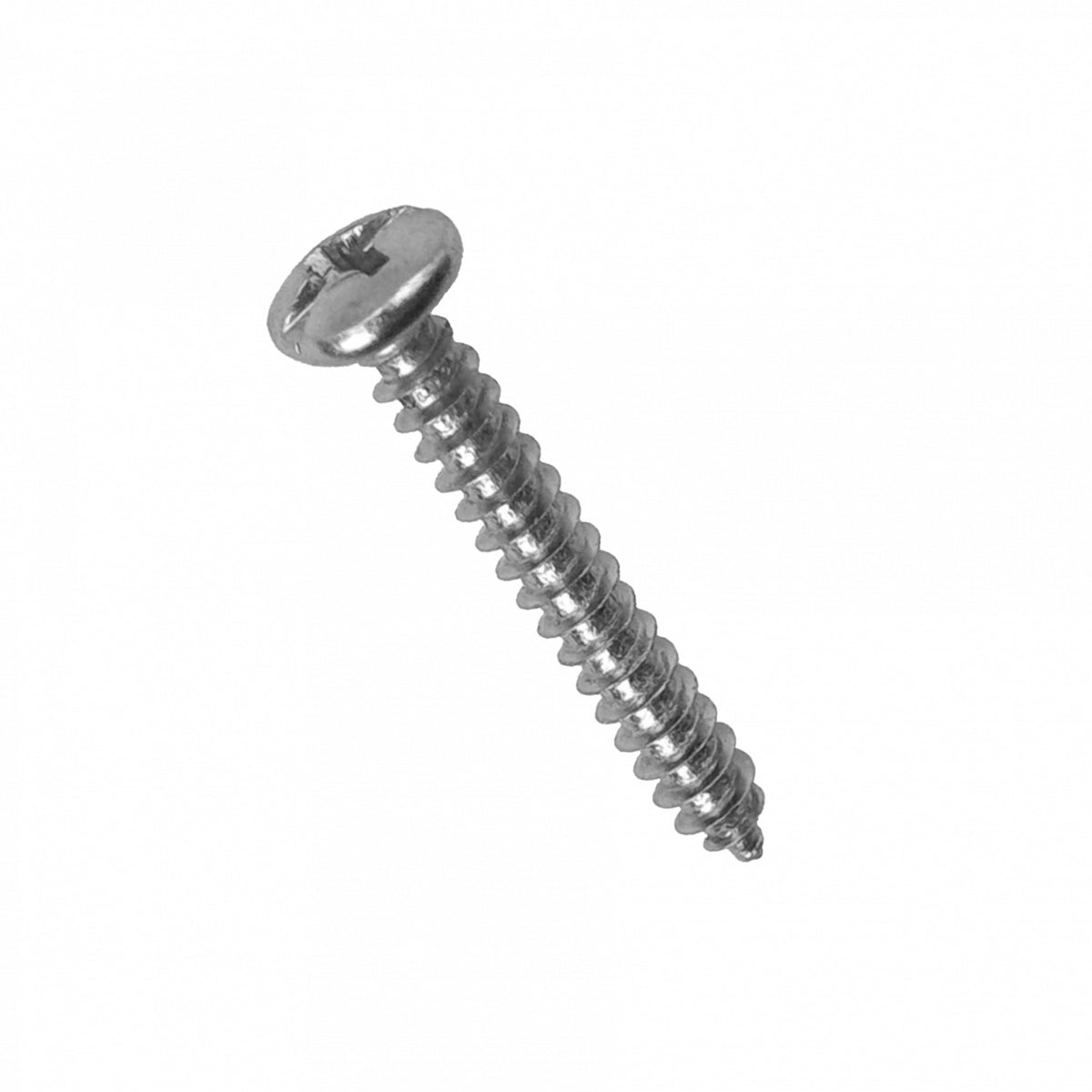 YUR6-08 100-Piezas Tornillo para Chapa Metálica 6 X 1-pulgada Cincado 617332001