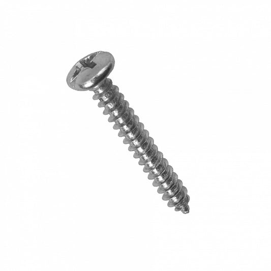 YUR6-08 100-Piezas Tornillo para Chapa Metálica 6 X 1-pulgada Cincado 617332001