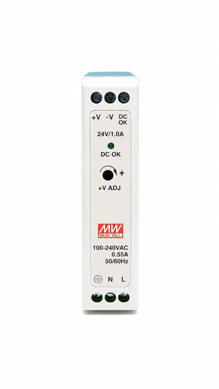 Fuente de poder Riel DIN 20W plástico MDR-20 - 15V