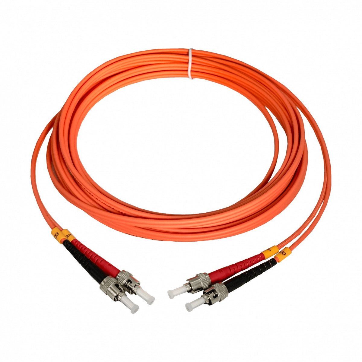 JFMTT5 5 metros Monomodo ST-ST OM1 Multimodo Dúplex Cable de Fibra Óptica 62.5/125µm LSZH