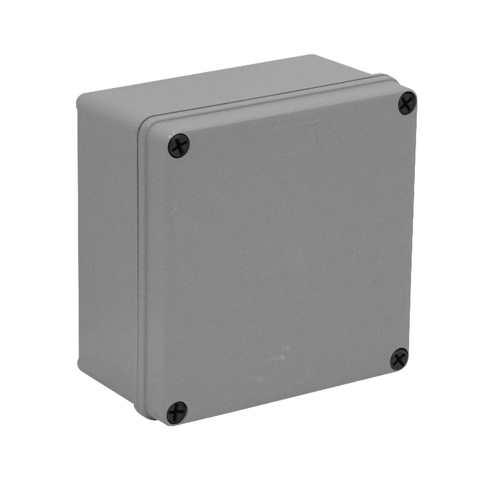 MGC-20 LINKCHIP Caja de superficie estanca color gris 150x150x80mm en poliestireno con 4 tornillos de poliestireno sin conos