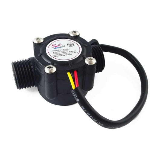 Caudalímetro para agua rosca G1/2 modelo YF-S201