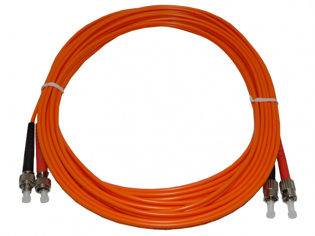 JFMFT5 5mt FC-ST OM1 Multimodo MM Duplex Latiguillo Fibra 62.5/125um LSZH