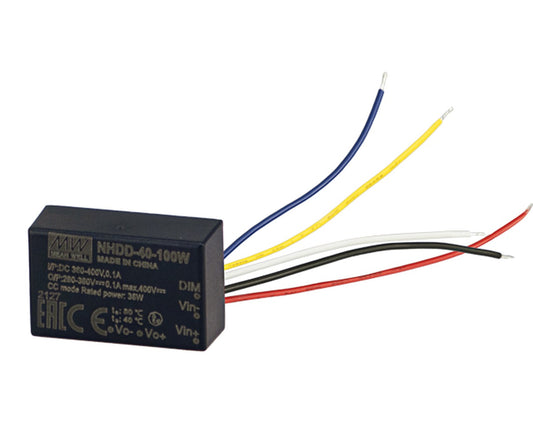 Conversor DC-DC LED corriente 40W entrada 360 a 420VDC NHDD-40-W