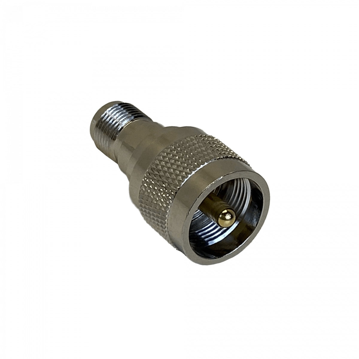 UMTH Adaptador coaxial acoplador de conector UHF macho a TNC hembra