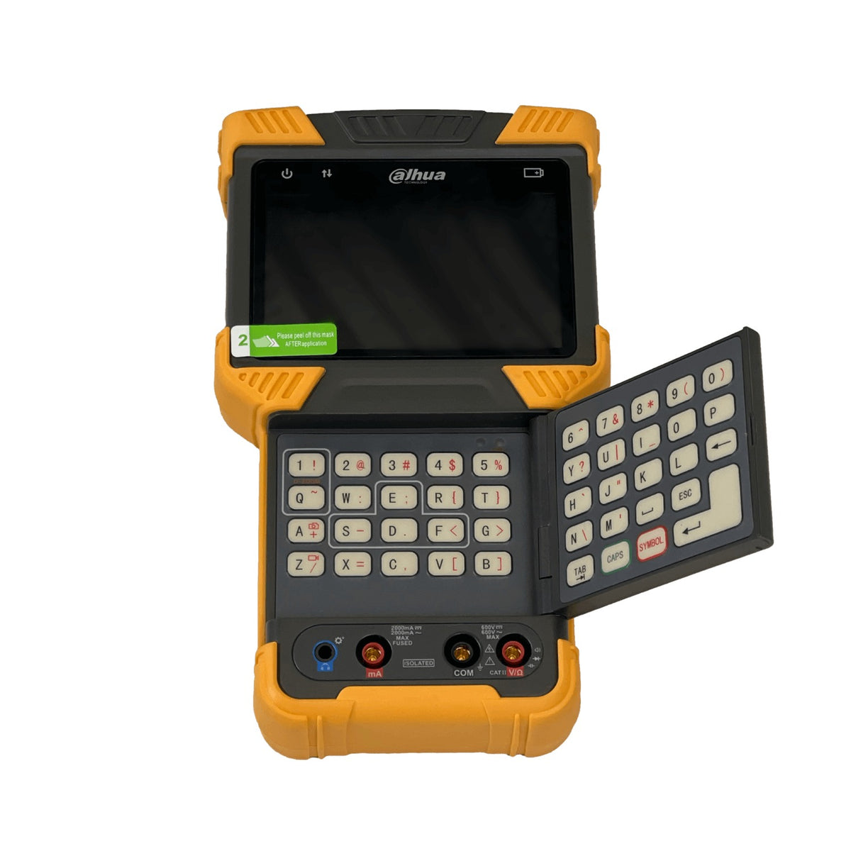 MONICID DAHUA Tester Camaras IP Analoga Monitor 4-pulg RJ45 BNC PoE out-12Vdc