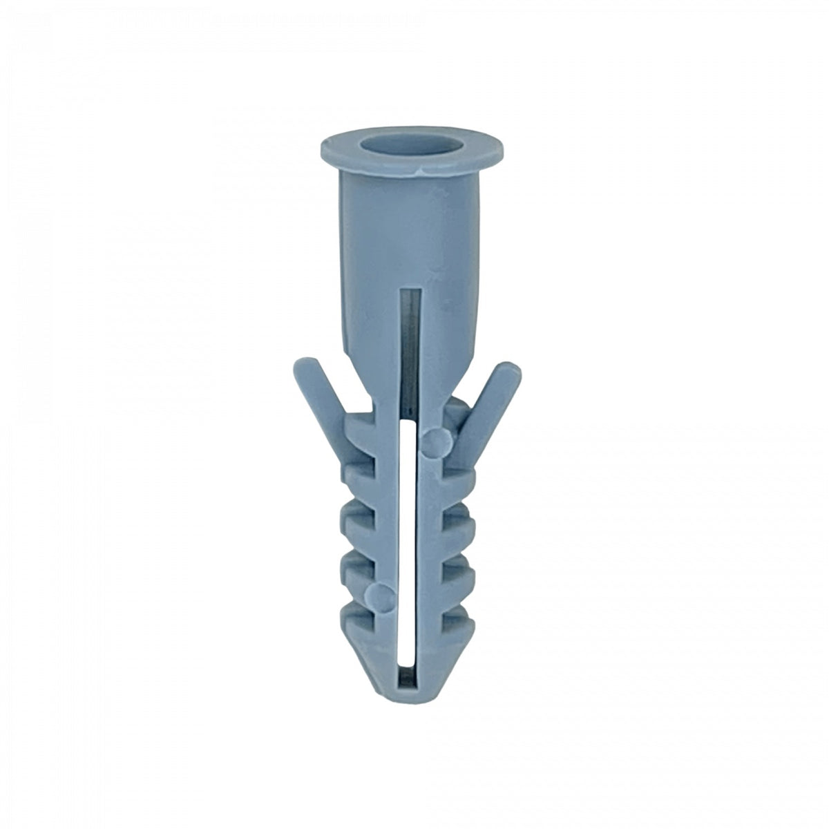 TARUGO-8MM FERRETOOLS Taco Plástico PE Gris 8x40mm con Tornillo 5x40, Caja de 50 Unidades