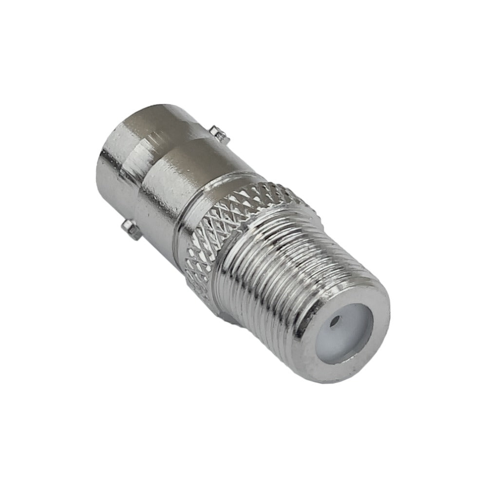 FHBH Adaptador coaxial de acople hembra F a hembra BNC