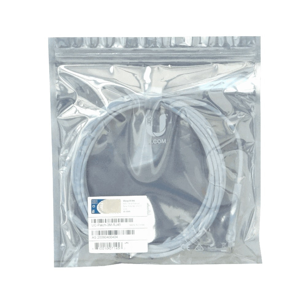 WUP-3. Interfaz de Usuario Blanco Cable de 3 metros Cat6 RJ45 300cm U-Cable-Patch-3M-RJ45 U-CABLE-PATCH-3M-RJ45 UBIQUITI