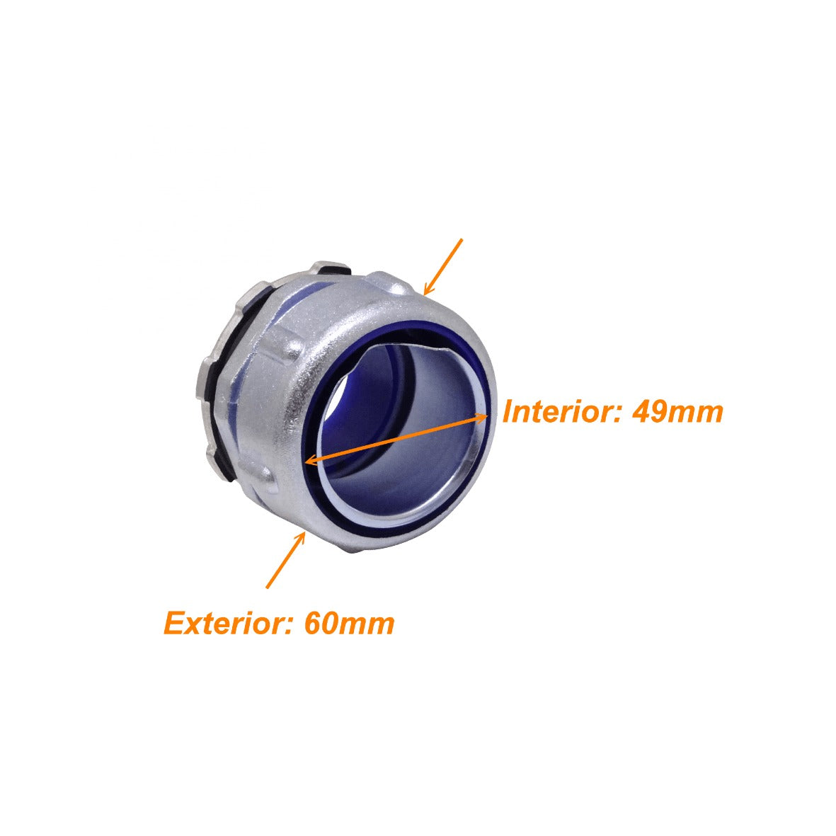 M15-SA Prensaestopas Metálico Rosca 1-1/2 Pulgadas para Conduit Flexible Grado Protección IP65