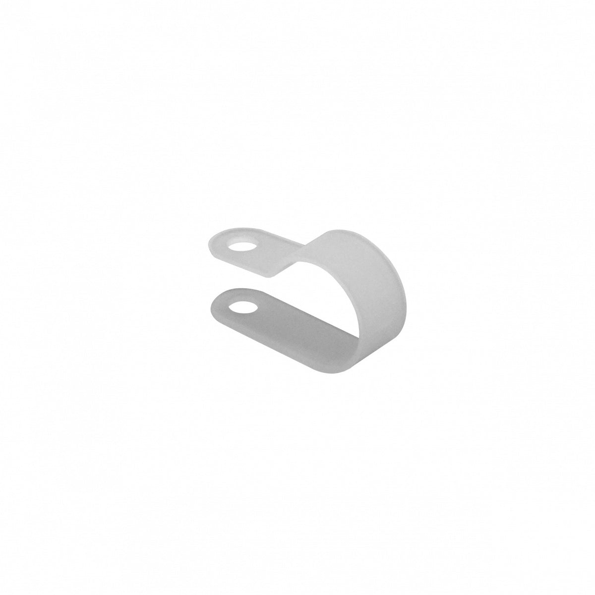 CLIP-R16 Tipo-R 100-unidades 16mm-Cable Abrazadera de Sujeción 10x31mm para Tornillo-4mm