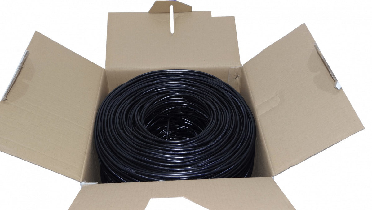 CBXC-UN3 LINKCHIP AWG25/0,45mm CCA PE Exterior Negro Cable UTP 305mt Aleación
