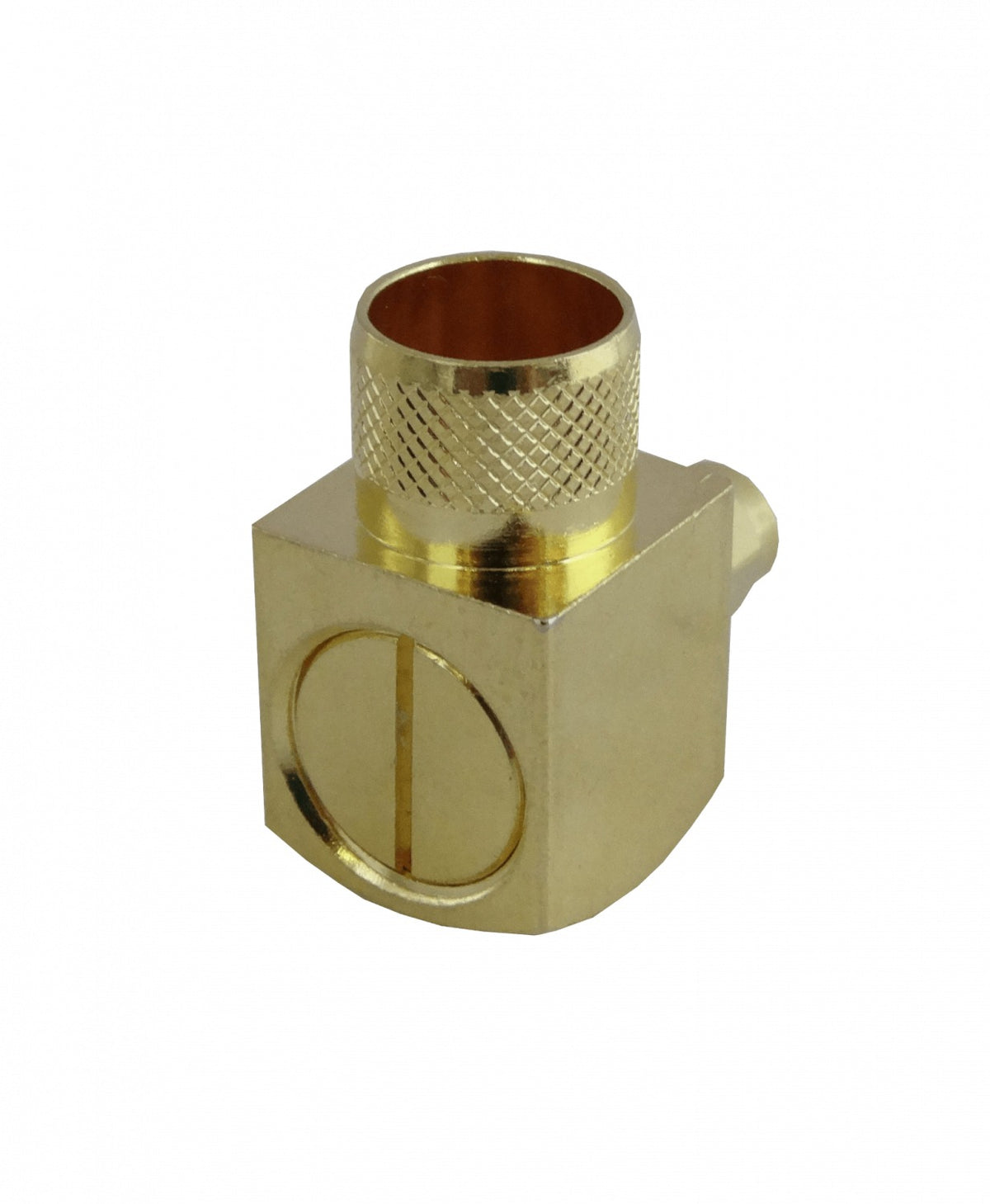 CN6RSPRA RPSMA-Macho Angular LMR600 Conector Coaxial Crimpeable CA600