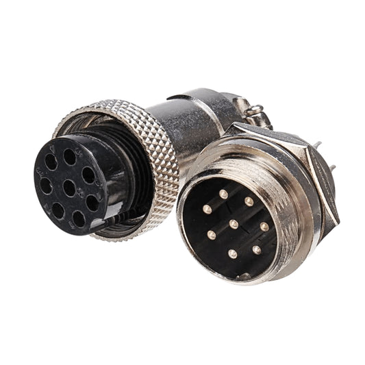 Conector Enchufe Hembra Macho 8 Pines GX20-8 (pack 2 und)