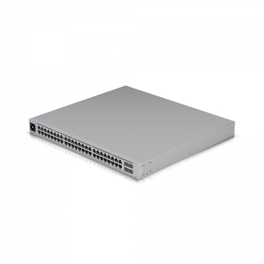 USW-ENTERPRISE48-POE UI 48 puertos 2500 PoE 720W totales 4 SFP+ 10G requiere UniFi Switch Administración L3 opcional U USW-ENTERPRISE-48-POE-EU UBIQUITI