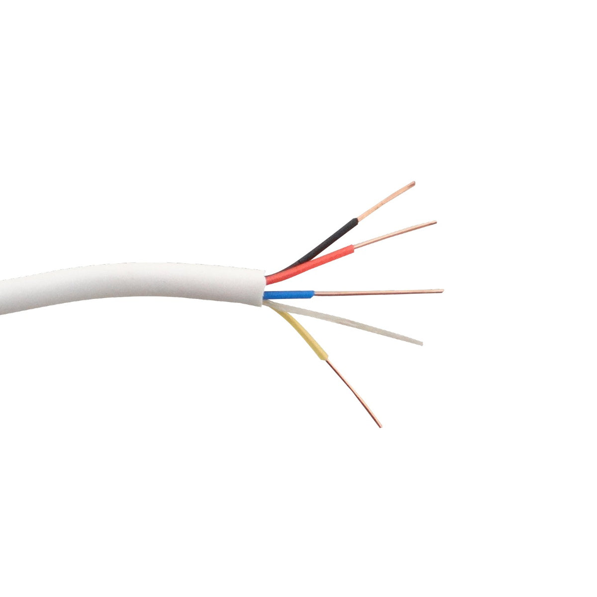 J500-4 500 metros 4C Conductor 24AWG Telefónico 2-Pares Circular Aleación CCA 4x0,5mm